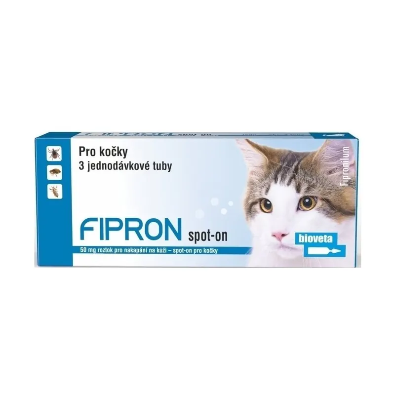 Express Levering FIPRON 50mg spot-on Cat a.u.v. sol 1x0,5 ml
