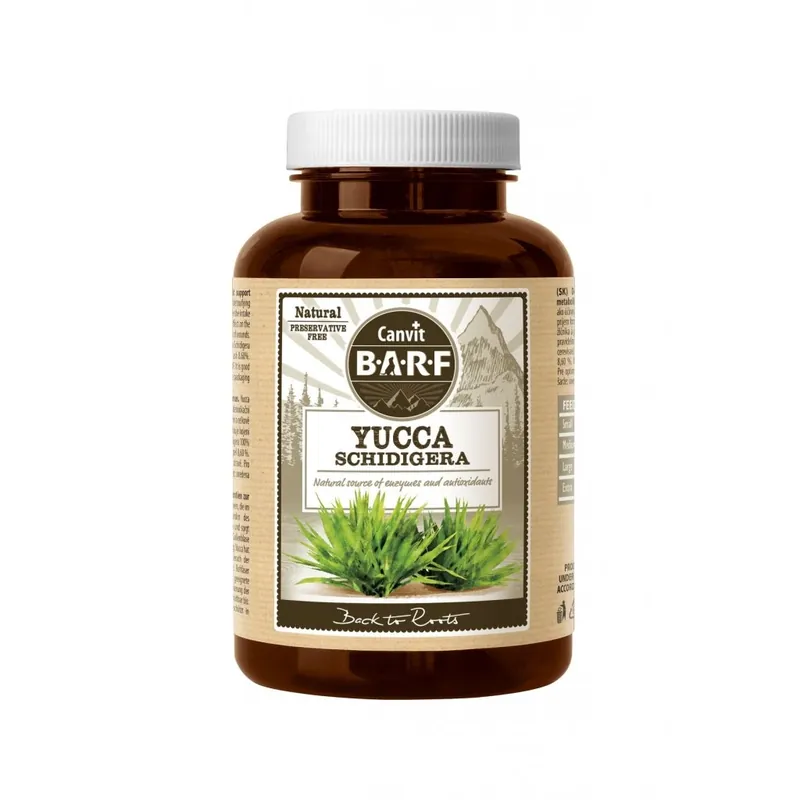 Gecertificeerd CANVIT BARF Yucca Schidigera 160g