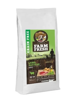 FARM FRESH Lamb & Peas Grain Free 20 kg Jehněčí krmivo pro psy UPejska.cz Snelle Levering