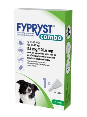 Voordeelprijs FYPRYST Combo Spot-on Dog M 134/120,6mg pes 10-20kg