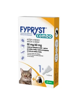 FYPRYST Combo Spot-on Cat 50/60mg kočka a fretka Bestel Nu