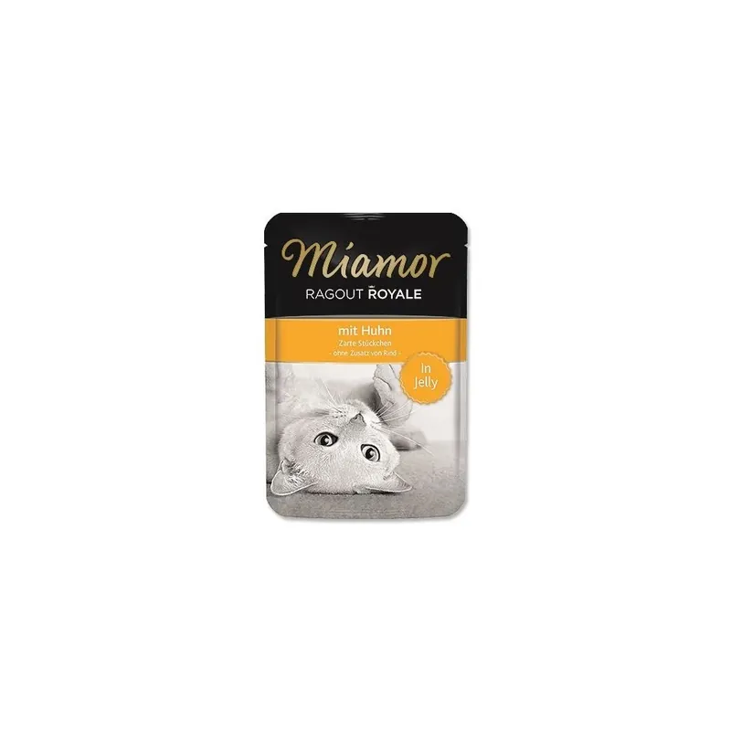 MIAMOR Cat Ragout kapsa kuře v želé 100g Gratis Retour