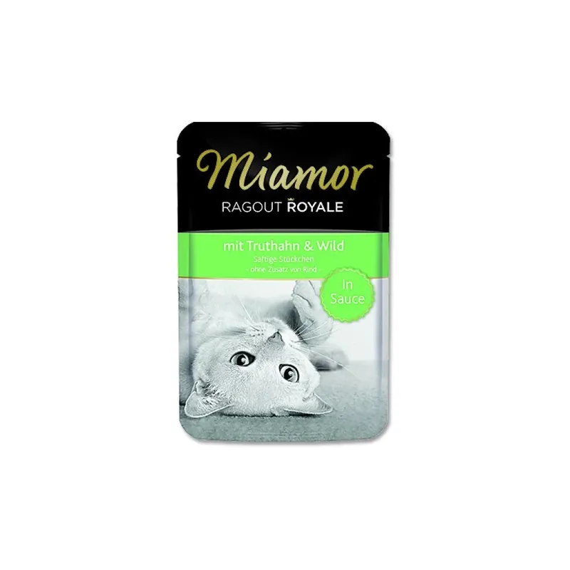 Weekendaanbieding MIAMOR Cat Ragout kapsa krocan+zvěřina ve šťávě 100g