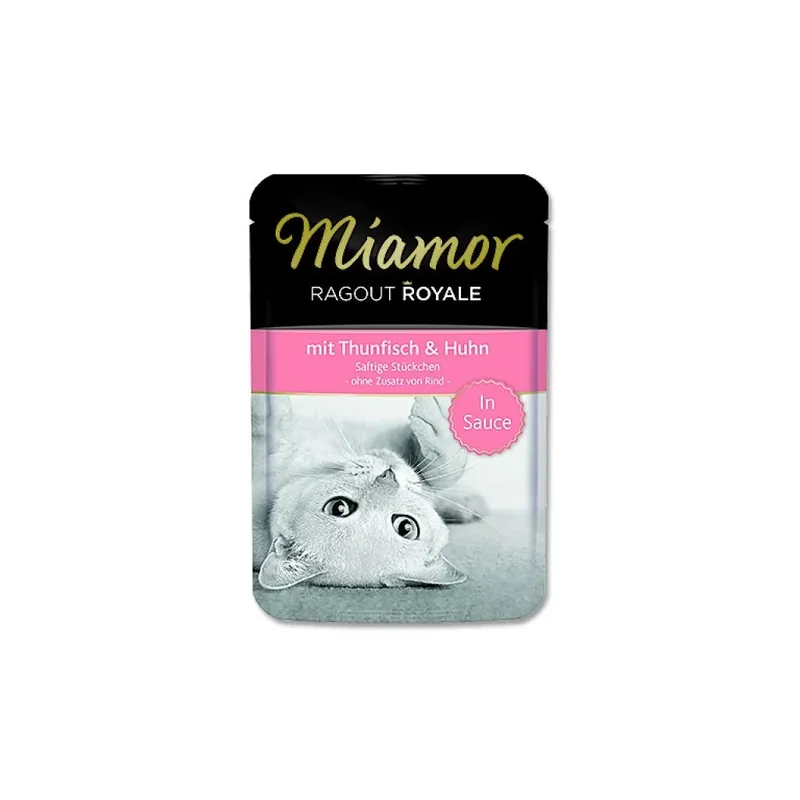 Nieuw MIAMOR Cat Ragout kapsa tuňák+kuře ve šťávě 100g