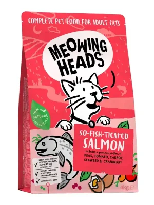 Koop Vandaag MEOWING HEADS So-fish-ticated Salmon 4 kg