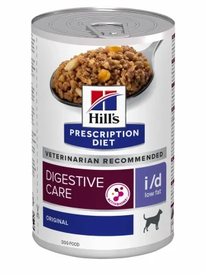 HILLS Canine i/D Low Fat konzerva 360g Nieuw