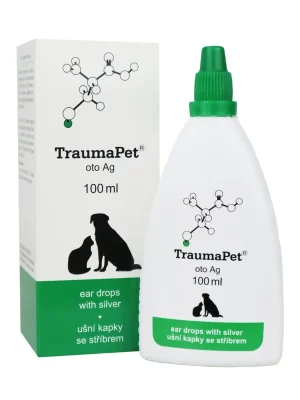 TraumaPet oto Ag gtt 100 ml Ušní kapky s koloidním stříbrem UPejska.cz Nieuw