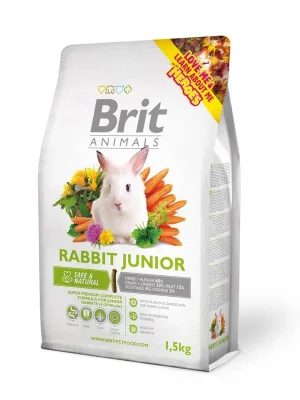 Brit Animals Rabbit Junior 1,5 kg Krmivo pro mladé králíky UPejska.cz Beperkt Aanbod