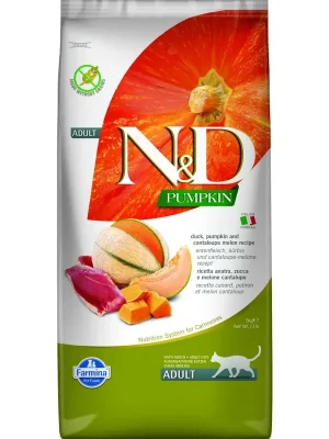 Bestseller N&D Pumpkin CAT Duck & Cantaloupe melon 5 kg