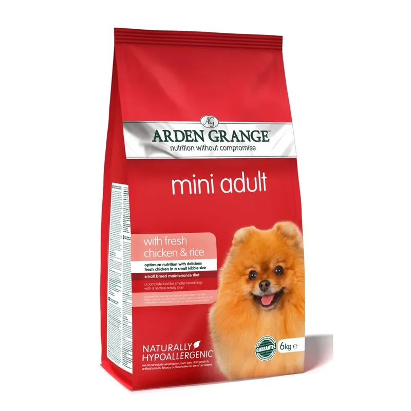 Arden Grange Mini Adult Chicken & Rice 6 kg – krmivo s kuřetem pro malé psy UPejska.cz Aanbieding