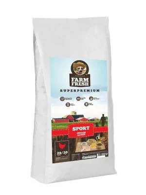 FARM FRESH Sport 15 kg Krmivo pro aktivní psy – UPejska.cz Populair