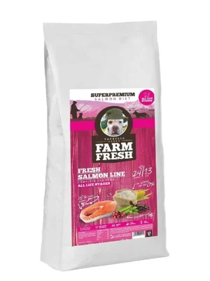 FARM FRESH Salmon Line All Life Stages 15 kg Lososové krmivo – UPejska.cz Must-Have