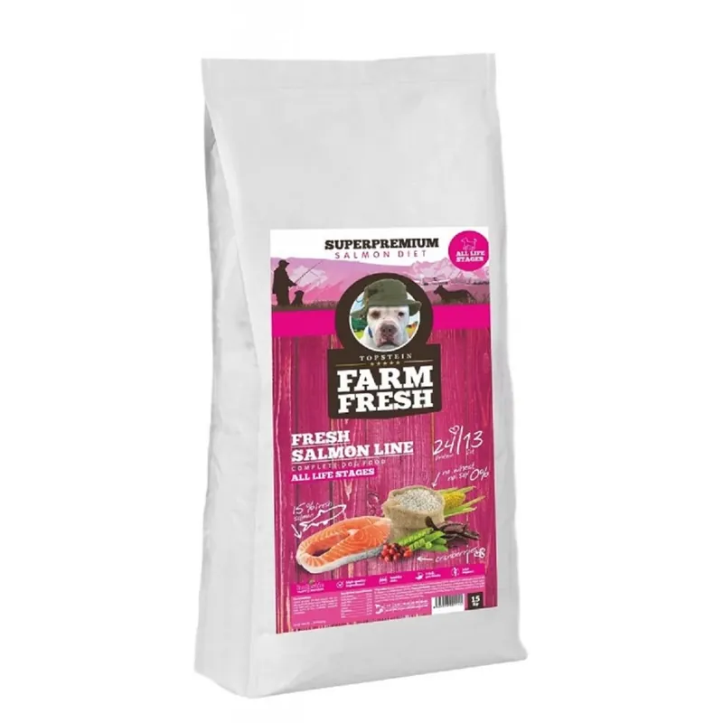 FARM FRESH Salmon Line All Life Stages 20 kg Lososové krmivo – UPejska.cz Beperkt Aanbod