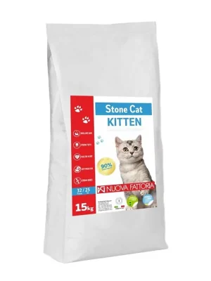 NUOVA FATTORIA Stone Cat Kitten 15 kg Granule pro koťata UPejska.cz Uitverkoop