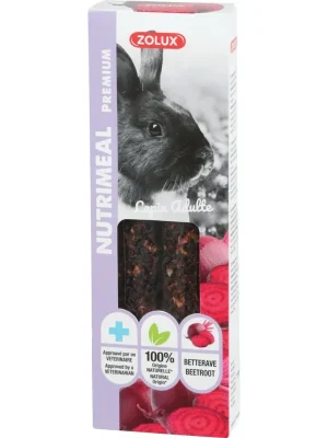 Beste Prijs Pochoutka NUTRIMEAL STICK červená řepa pro králíky 115g