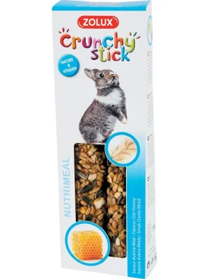 Direct Beschikbaar Pochoutka CRUNCHY STICK oves/med pro králíky ZOLUX