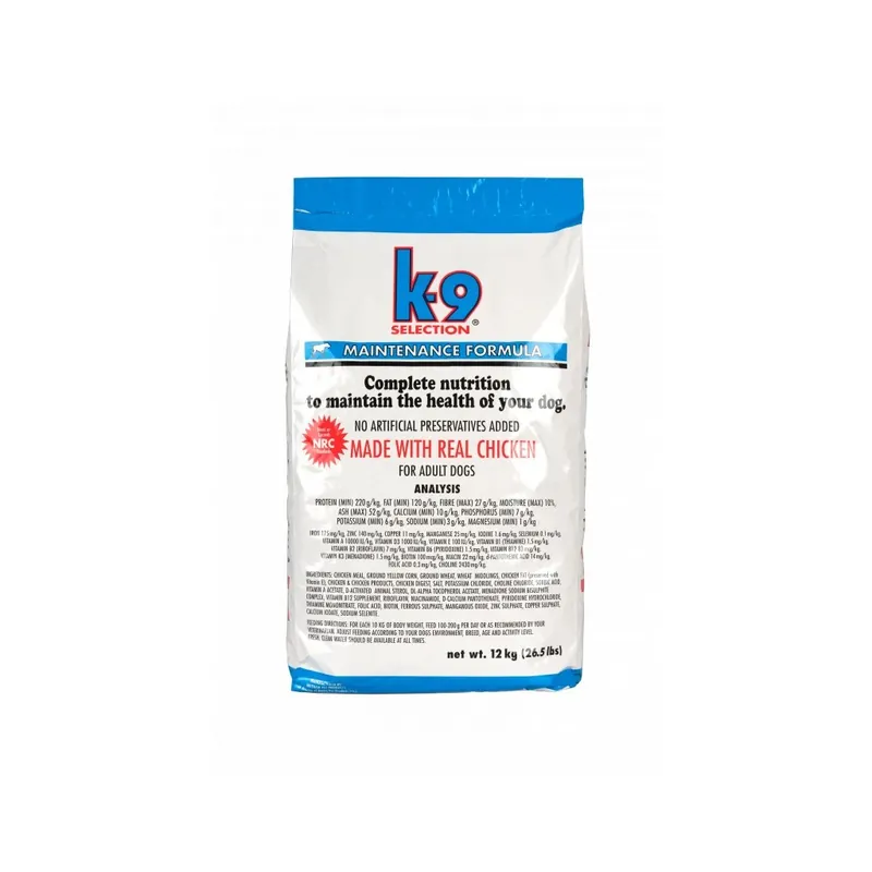 K-9 Maintenance Formula 12 kg Flitsaanbieding