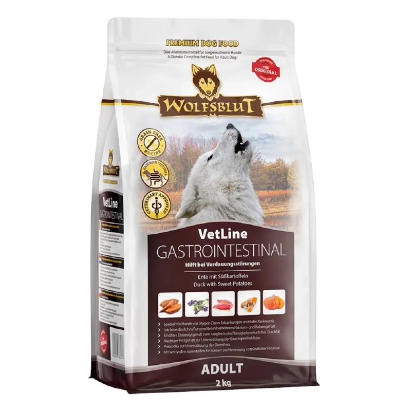 Wolfsblut VetLine Gastrointestinal 2 kg Dietní krmivo pro psy – UPejska.cz Exclusieve Aanbieding