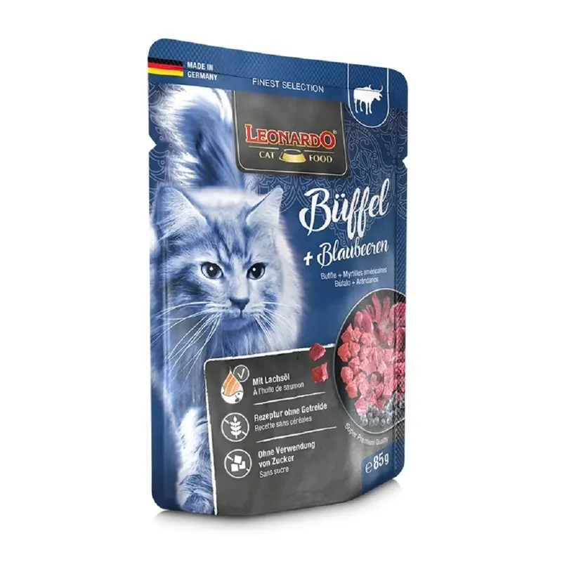 LEONARDO Buvol s borůvkami – kapsička pro kočky UPejska.cz Dagaanbieding