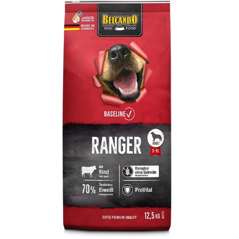 Premium BELCANDO Baseline RANGER 12,5 kg Bezobilné granule pro psy UPejska.cz