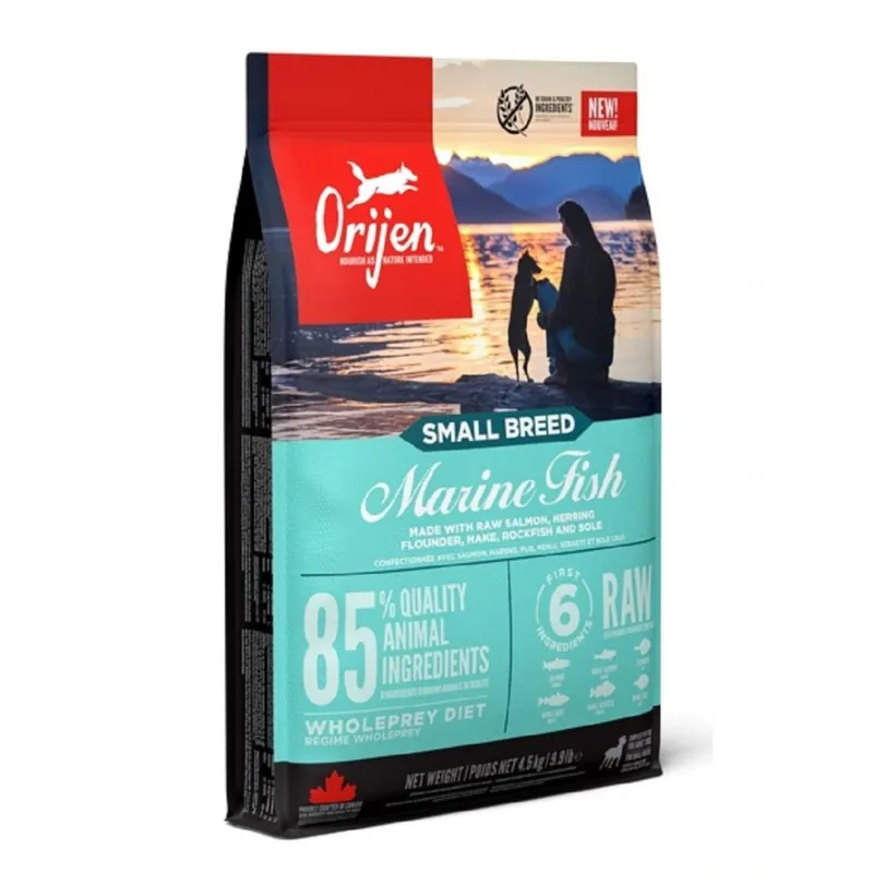 ORIJEN Dog Small Breed Marine Fish 4,5 kg Koopje