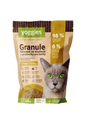 Goedkoop YOGGIES s krocaním masem, lisované za studena s probiotiky 1,2 kg