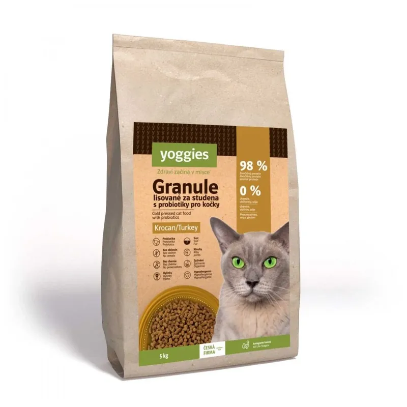 Hete Deal YOGGIES s krocaním masem, lisované za studena s probiotiky 5 kg