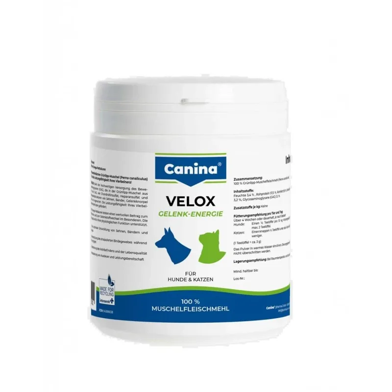 Veilige Betaling CANINA VELOX Kloubní energie 150 g Kloubní výživa pro psy a kočky UPejska.cz