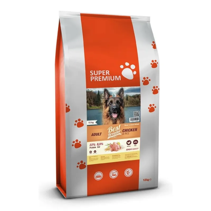 Uitverkoop BEST BREEDER Adult Chicken & Rice 12 kg