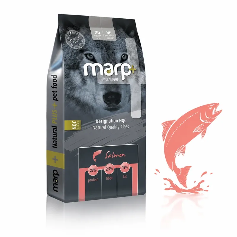 MARP Natural Plus Losos 12 kg Granule pro psy UPejska.cz Superprijs