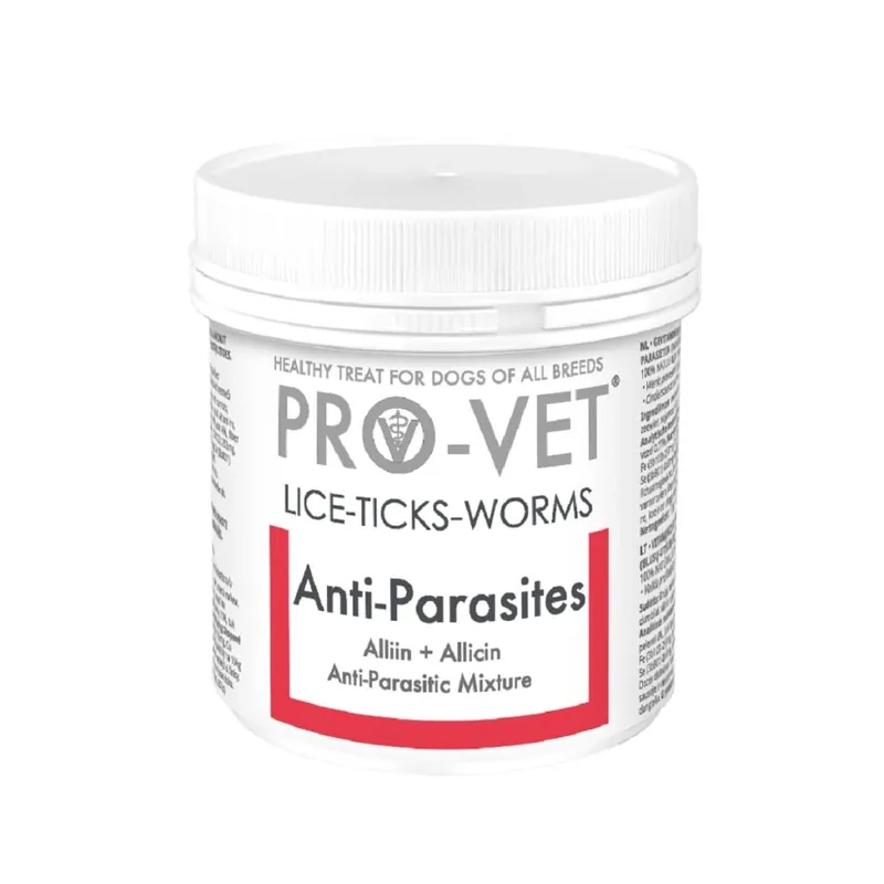 Betaalbaar PRO-VET Anti-parasits – přírodní antiparazitní pastilky pro psy Upejska.cz