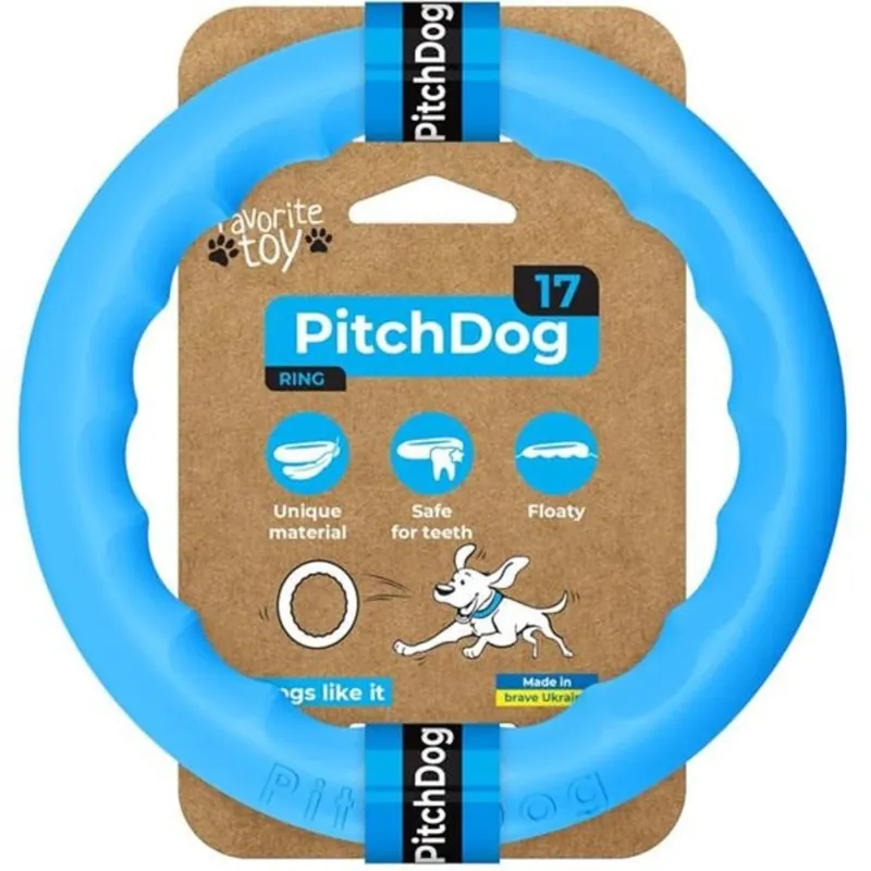 Tréninkový pěnový kruh modrý PitchDog Nu Kopen