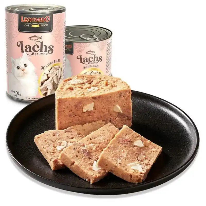 LEONARDO Cat Losos + extra Filet 400g Nieuw