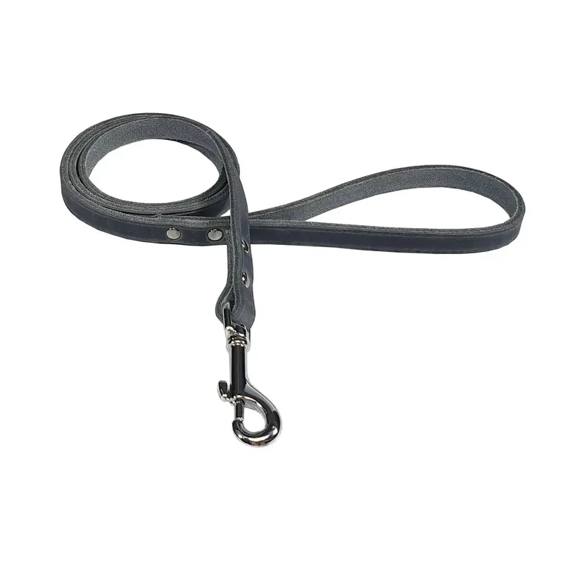 Flitsaanbieding Vodítko z maštěné kůže ZUBR 14mm x 120cm - Šeda