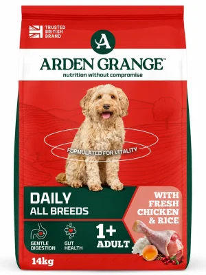 Arden Grange Adult Fresh Chicken & Rice 14 kg UPejska.cz Flitsaanbieding