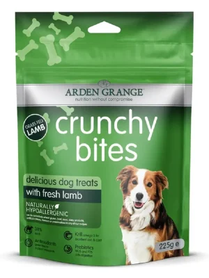 Uitverkoop Arden Grange Crunchy Bites Lamb 225 g Pamlsky pro psy UPejska.cz