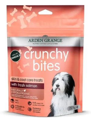 Arden Grange Crunchy Bites Salmon 225 g Pamlsky pro psy UPejska.cz Voordeelprijs