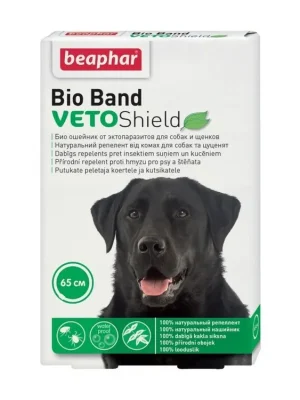 Speciale Aanbieding Beaphar Bio Band - repelentní obojek pro psy, 65 cm