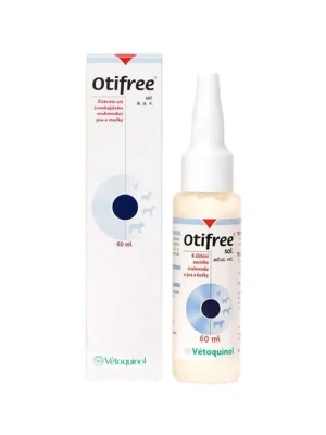 Favoriet Vetoquinol Otifree - přípravek na čištění uší