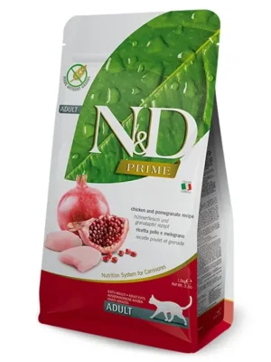 Speciale Aanbieding N&D PRIME GF Cat Chicken&Pomegranate (kuře a granátové jablko)
