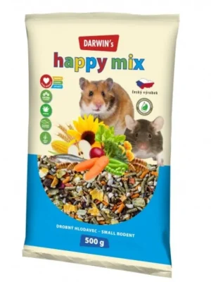 Express Levering Darwin´s Happy Mix pro drobné hlodavce