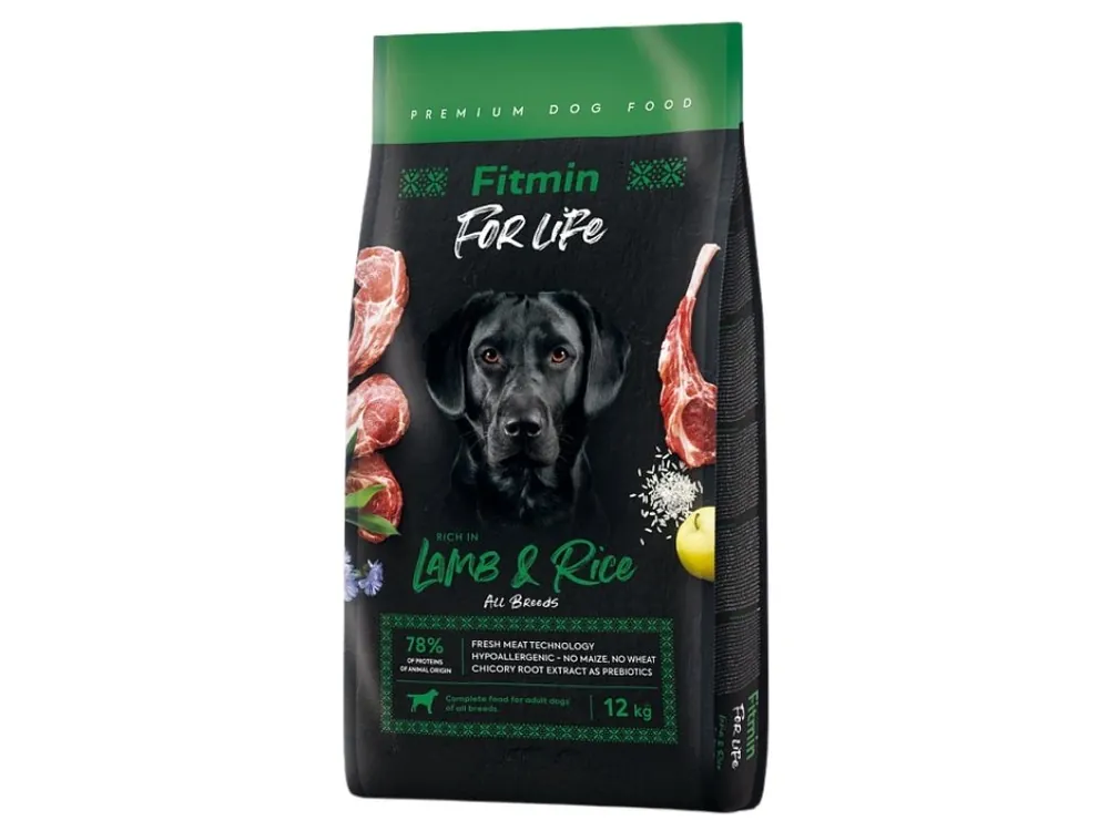 Fitmin For Life Adult Lamb & Rice Laatste Kans