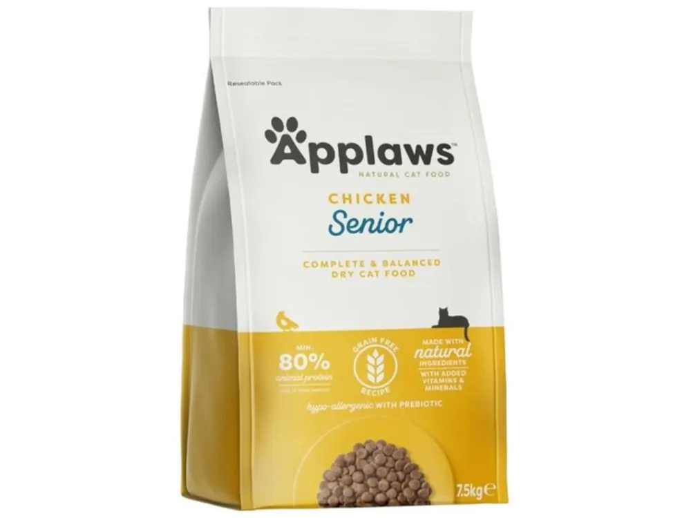 Korting Applaws Cat Senior - kuřecí