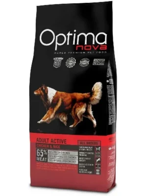 OPTIMAnova Adult Active Chicken & Rice Beperkt Aanbod