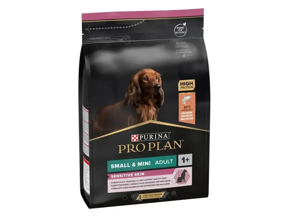 Direct Verzonden Purina Pro Plan Dog Adult Small&Mini Sensitive Skin - s lososem