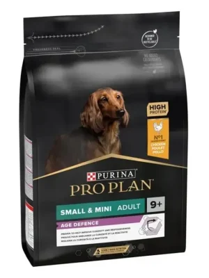 Aanbieding Purina Pro Plan Dog Adult Small&Mini 9+ Age Defence - s kuřetem