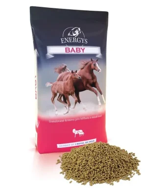 Energys Baby - krmivo pro hříbata a mladé koně - 25 kg Exclusieve Aanbieding