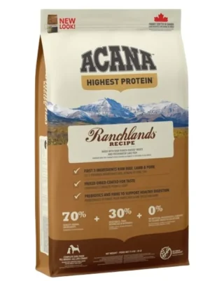 Rechtstreeks Van De Fabrikant Acana Dog Highest Protein Ranchlands
