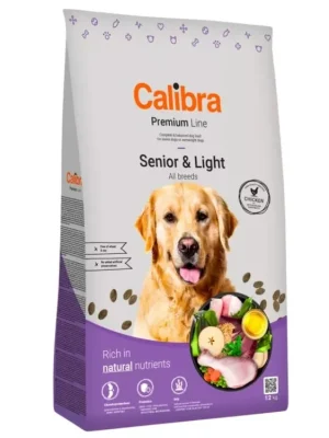 Calibra Dog Premium Line Senior & Light - kuřecí Superprijs