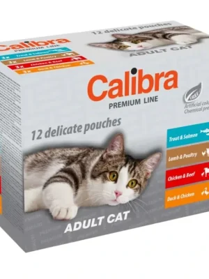 Beperkt Aanbod Multipack kapsiček Calibra Cat Premium Adult - 12x100 g